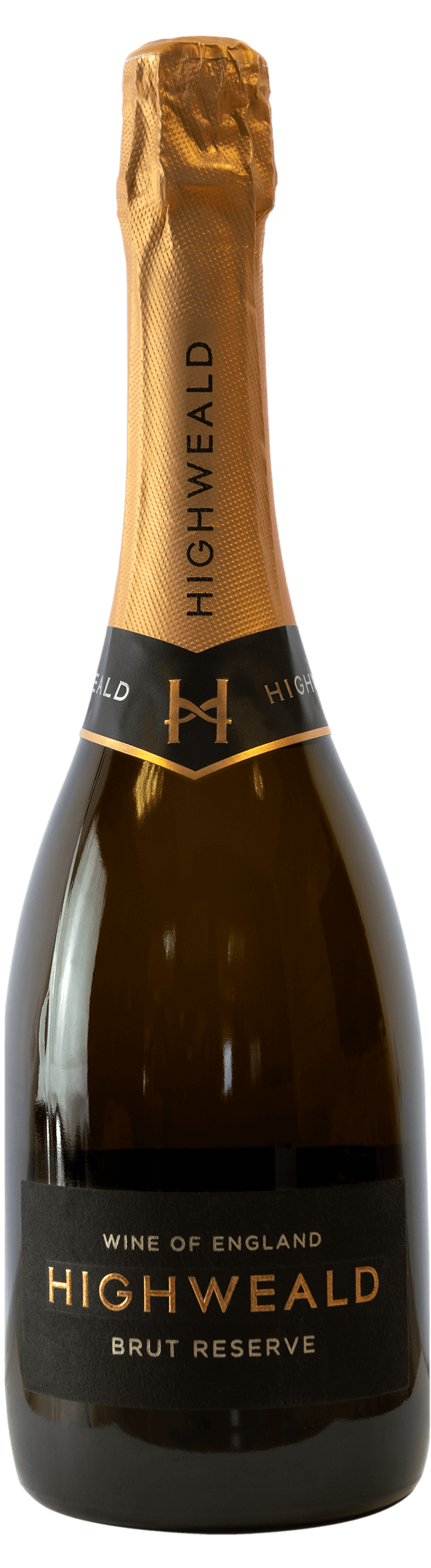 Highweald Brut Reserve NV english sparkling wine bottle